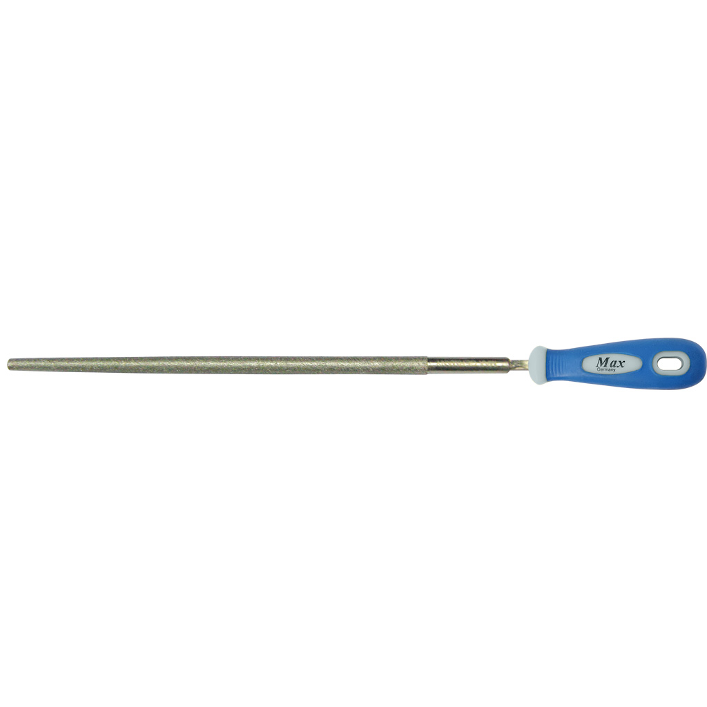 Round File Electroplated